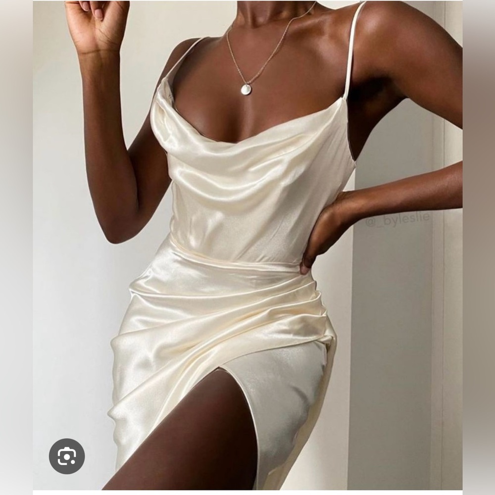 House of CB Reva dress in “ivory”